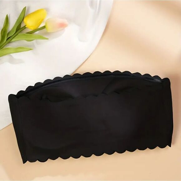 Seamless Bra Comfortable Strapless Elastic Lingerie and Underwear Size Xl - Picture 5 of 13